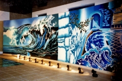 Fresque Sila - Station d'épuration  - Cran-Gevrier (74)