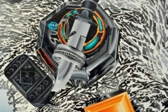 Nature morte Couteau et peau de mouton