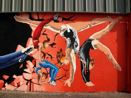 Fresque Halle Gonnet -Belley