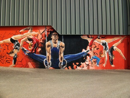 Fresque Halle Gonnet -Belley