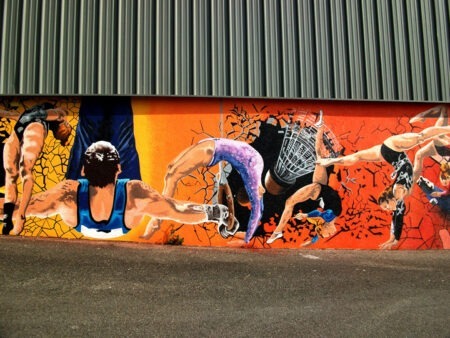 Fresque Halle Gonnet -Belley