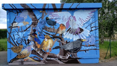 Transfo Saint Denis les Bourg- Face Les tourterelles