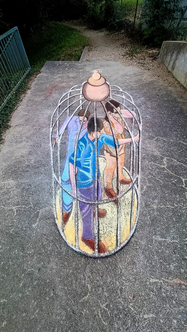 Cage-trompe-l'oeil (3) Claire Laurent 2024