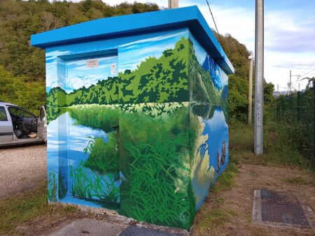 Cabine Viaduc Culoz côté -
