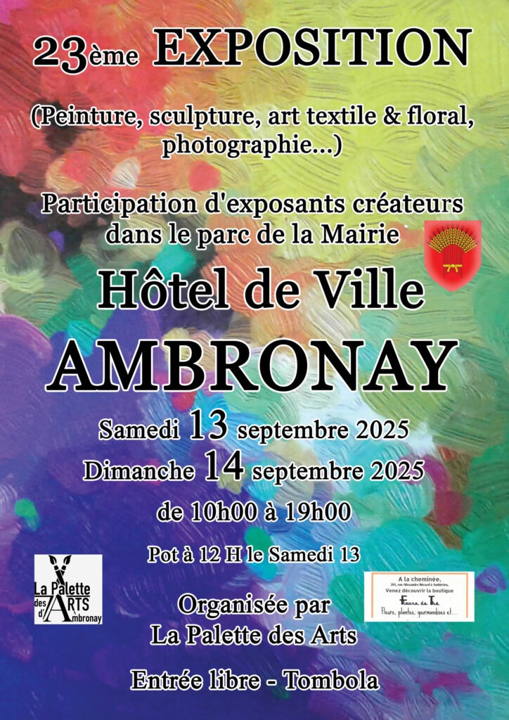 Expo Hôtel de Ville d'Ambronay - Sept. 2025