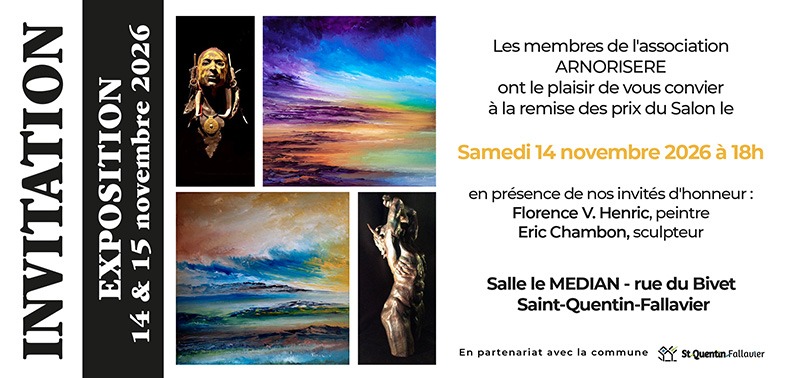 INVITATION Salon Arnorisère